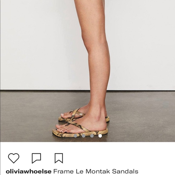 Frame python sandals - Picture 2 of 4